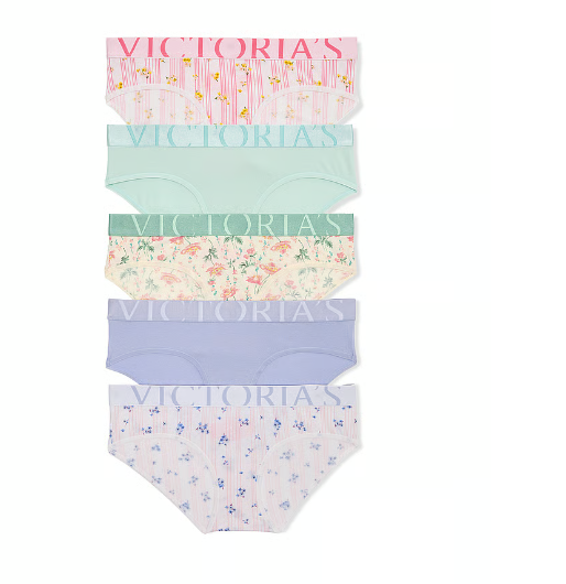 Pack  victoria secret  de 5 pantis algodón S